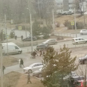 Жители Владимира пожаловалось на опасный перекресток у парка «Дружба»