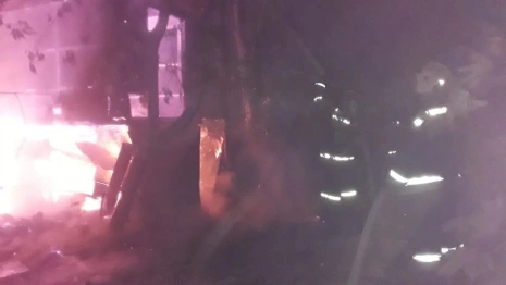 На пожаре во Владимирской области сгорел человек