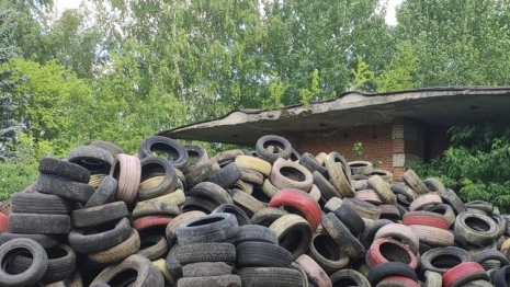 Во Владимире открылся пункт приема старых автомобильных покрышек