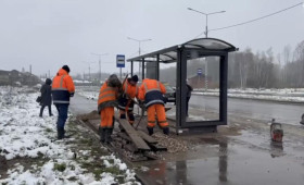 Во владимирском микрорайоне Юрьевец появились 2 новые остановки