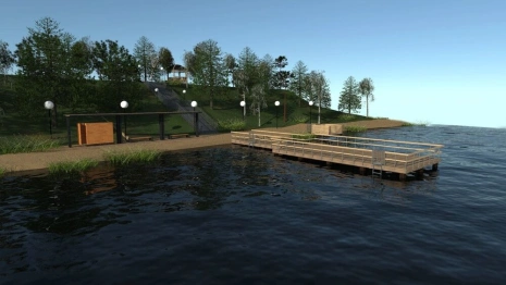 В районном центре Владимирской области к лету построят пирс