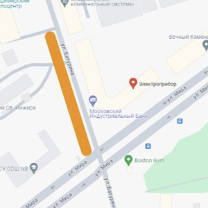 Во Владимире улицу Батурина перекроют 23 марта