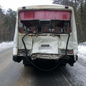 На трассе во Владимирской области столкнулись два автобуса