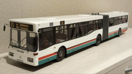 Моделист из Гусь-Хрустального воссоздал копию владимирского автобуса-гармошки