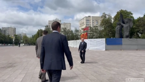 Во Владимире подрядчик приступил к капремонту площади Победы