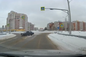 Владимирцы устроили дрифт на «Жигулях»