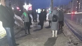Во Владимире пассажиры застряли на остановках в ожидании автобусов