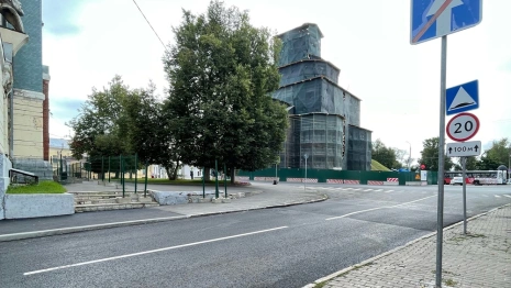 В центре Владимира появился «лежачий полицейский»