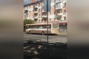 Жители Владимира пожаловались на грязные автобусы
