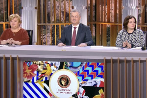 Ректор Владимирского госуниверситета принял участие в съемках «Умниц и Умников»