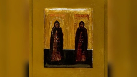 В Омске представят цветочную фигуру Петра и Февронии муромских