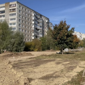 Подрядчик опоздал с благоустройством сквера на Сперанского во Владимире