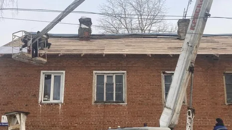 В Киржаче восстановили рухнувшую крышу 2-этажного дома
