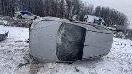 В Суздальском районе водитель иномарки-перевертыша попала в больницу