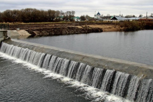 На Каменке в Суздале капитально отремонтировали плотину