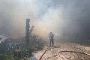 После пожара в Коврове измерят концентрацию вредных веществ в воздухе