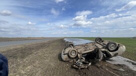 Водитель пострадал в ДТП с перевернутой машиной на Северном обходе Камешково