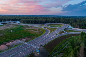 Водителям пообещали дождь на проходящей по Владимирской области трассе М-12 