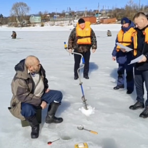 Толщина льда на реках во Владимирской области составила 23-59 см