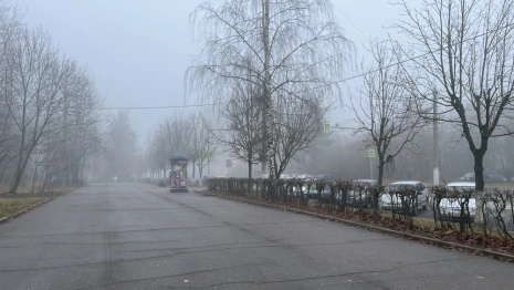 Владимир окутал утренний туман