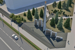 Во Владимире цену установки стелы «Город трудовой доблести» снизили на 50 млн рублей