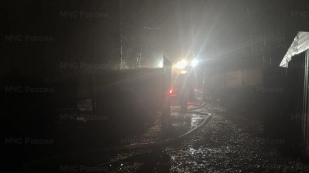 В деревне под Собинкой пожар унес жизнь 72-летнего мужчины