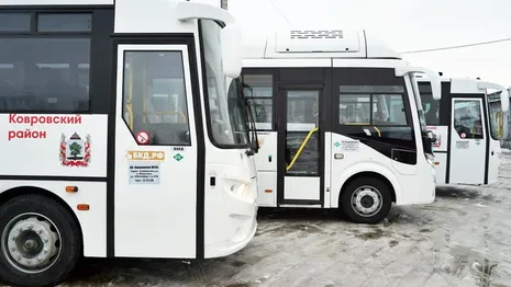 За год во Владимирскую область приехали 140 новых автобусов