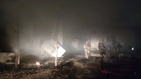 Во Владимирской области вспыхнула котельная мебельной фабрики