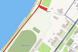 В Гусь-Хрустальном ограничили проход по набережной имени Ковалева