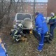 Во Владимире угодившая под колеса авто пешеход застряла под машиной