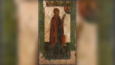 Во Владимирской области отреставрировали икону Божией Матери 12 века