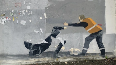 Владимирский художник «воскресил» уничтоженное вандалами граффити