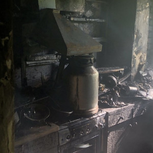 На пожаре во Владимире погиб мужчина