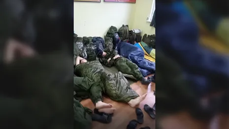 Владимирские мобилизованные сняли на видео ужасные условия в учебке в Нижегородской области