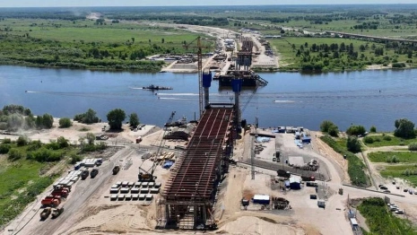 Строительство вантового моста в Муроме вышло на максимальный уровень	