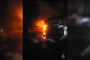 Во Владимирской области из-за пожара на складе эвакуировали 100 человек
