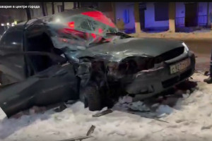 В центре Коврова разбились две машины