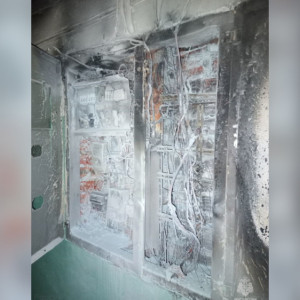 Во Владимире на пожаре в многоэтажке спасли двоих взрослых и двоих детей