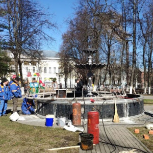 Во Владимире начали подготовку к запуску фонтанов