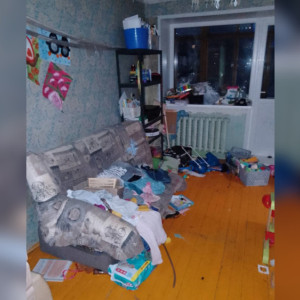 Во Владимире оставшиеся одни в квартире дети устроили погром