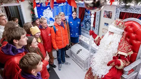 Стала известна цена билетов на поезд Деда Мороза во Владимире