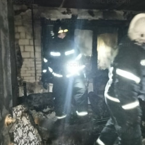 Ковровчанин пострадал при пожаре на улице Строителей