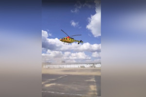 В Ковров на вертолете привезли пациента из Москвы 