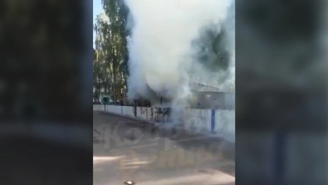 Во Владимирской области сгорел каток