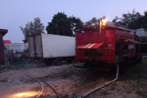 Во Владимирской области в райцентре загорелось здание автовокзала