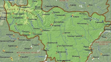 Во Владимирской области могут исчезнуть Собинский и Меленковский районы