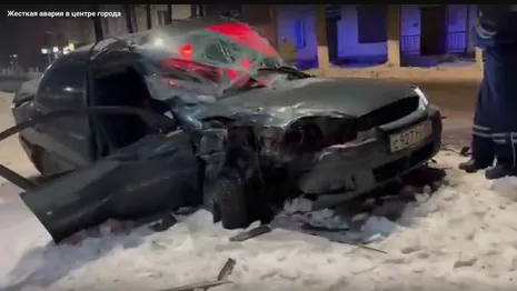 В центре Коврова разбились две машины