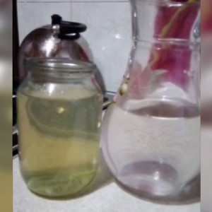 Жители александровской деревни вынуждены пить ржавую воду