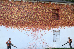 Дом с «осенним» граффити во Владимире решили снести