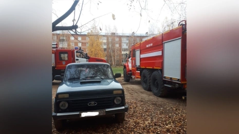 На пожаре под Александровом эвакуировали 4 человека 